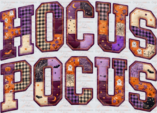Disney_Hocus Pocus_Varsity_Curve_Patchwork_Faux Embroidery_Pattern