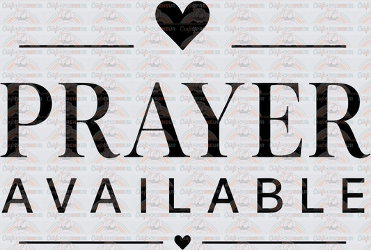 001_Faith_Need Prayer Set_Need Prayer Tap My Shoulder_Lets Take it To God Together_Black_Front