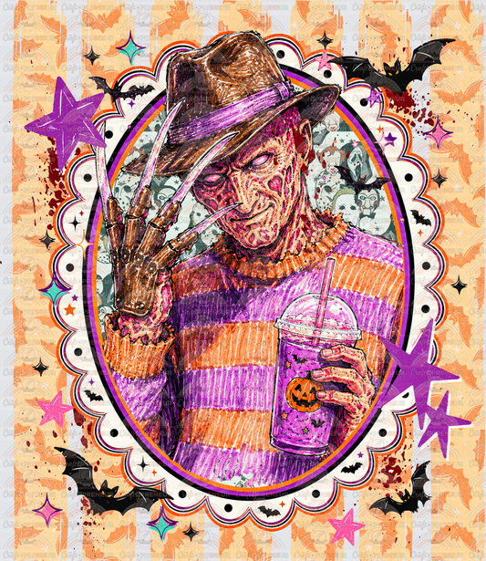 002_Halloween_Horror_Preppy_Preppy Lines_Cottage Core_Cameo_Slasher_Freddy Krueger