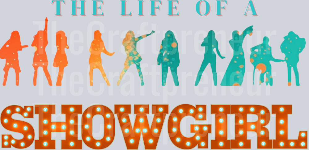 (Set!) TS Showgirl Ombre Front DTF Transfer