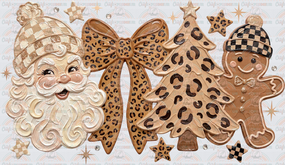 XMAS_Santa_Gingerbread Man_Coquette Bow_Christmas Tree_Faux Paint_Skinny_V2