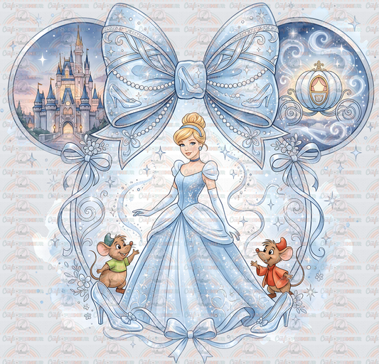 002_Disney_Princess_Watercolor_Mouse Ears_Minnie Ears_Cinderella