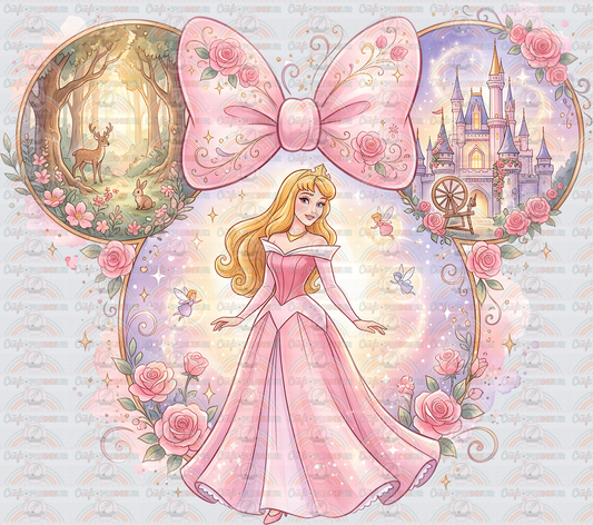 002_Disney_Princess_Watercolor_Mouse Ears_Minnie Ears_Sleeping Beauty_Aurora