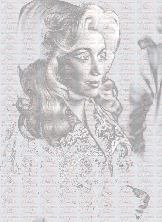 Music_Country Music_Dolly Parton_Halftone_Vintage_Blowout