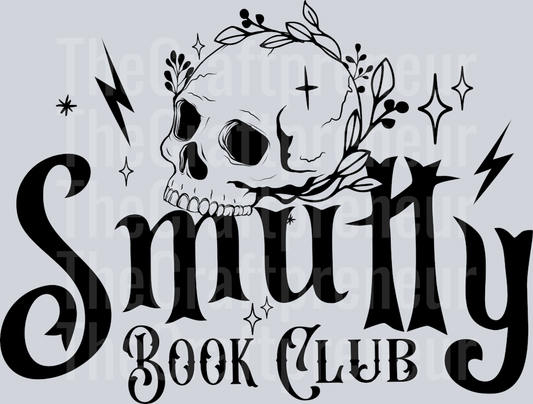 (Set!) Smutty Book Club Bookish DTF Transfer (Front)