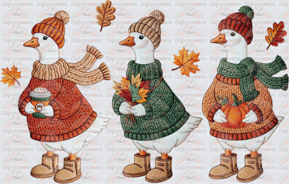Fall_Goose_Autumn_Leaves_Sweater Weather_Scarf_Ugg Boots