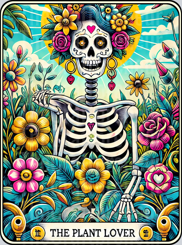 The Plant Lover Tarot Card