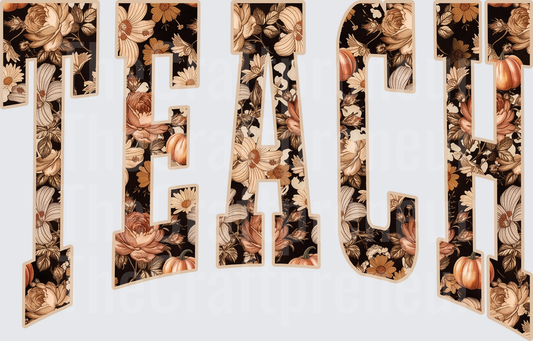 002_School_Jobs_School_Teacher_Teach_Varsity_Curve_Boho_Skinny_Fall Floral Pumpkin_Teach_July 2026
