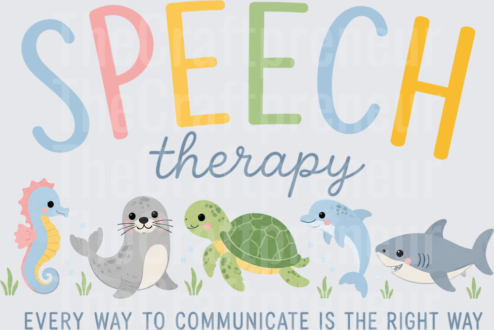 Jobs_School_SLP_Speech Language Pathology_Ocean_Marine Animals_Every Qay to Communicate is the Right Way