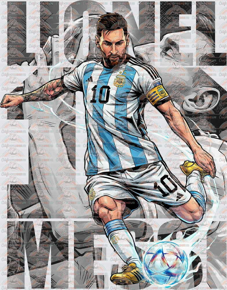 Soccer_ProfessionaL_World Cup_Lionel Messi_Cutout_Messi_Soccer_Argentina