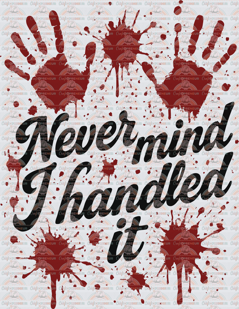 Hobbies_True Crime_Podcasts_Murder_Blood_Nevermind I Handled It_Blood Splatter_Crime Scene