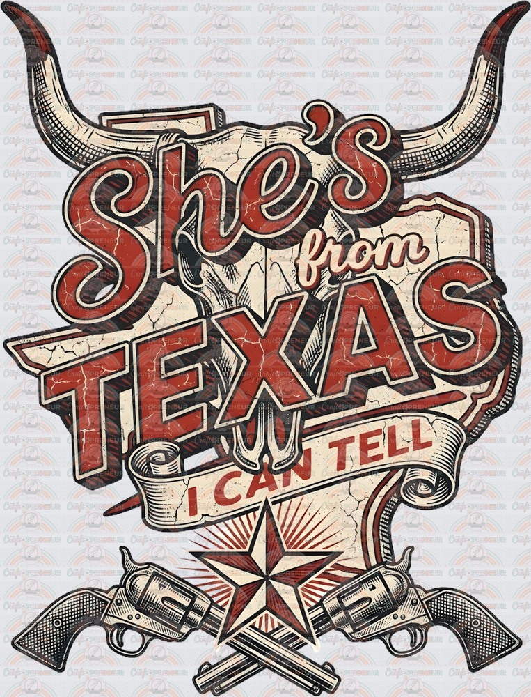 Music_Country Music_Ella Langley_Shes From Texas I Can Tell_Western_Longhorn_Pistols