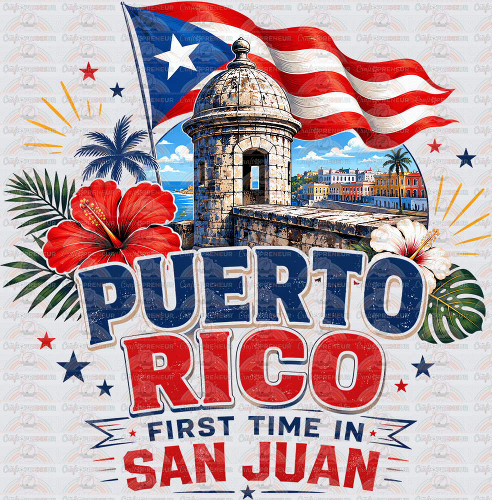 Destinations_Pop Culture_Puerto Rico_San Juan_First Time to San Juan_Flag_Flowers_July 2026