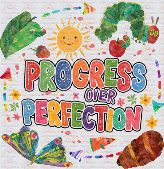 School_Jobs_Teacher_Books_Childrens Books_The Hungry Caterpillar_Pfogress over Perfection_Circle
