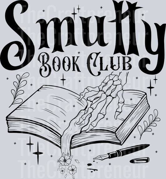(Set!) Smutty Book Club Bookish DTF Transfer (Back)