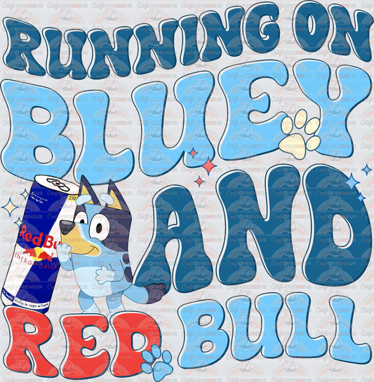 Disney_Bluey_Mama_Running on Bluey and a Red Bull_Red Bull