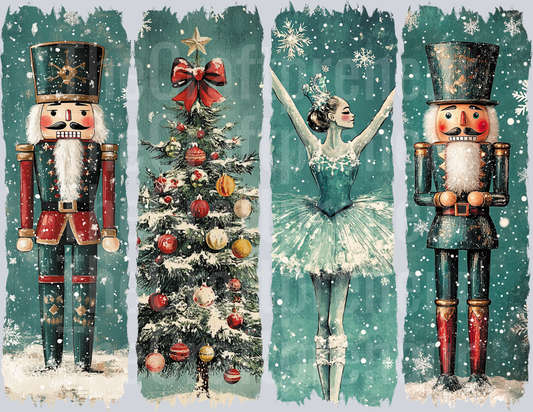 Christmas Nutcracker Canvas DTF Transer