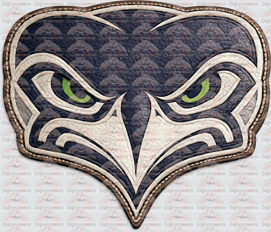 Faux Leather Patch_Seattle_Seahawks