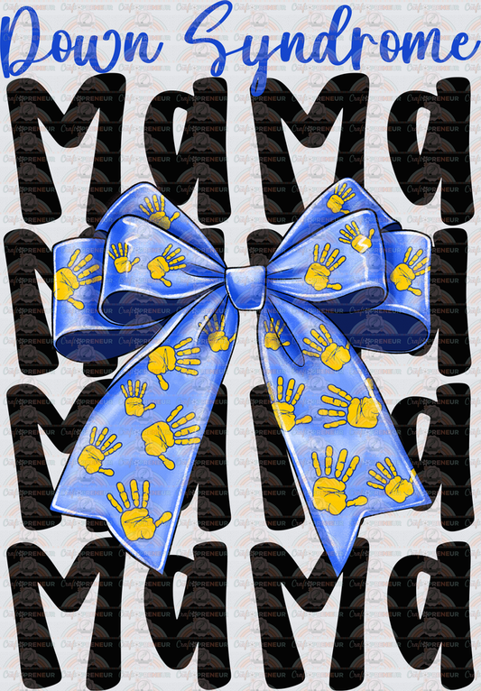 002_Causes_Down Syndrome_Awareness_Blue and Yellow_March Causes_Chromosomes_Down Syndrome Mama